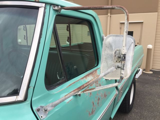 1967 Green Ford F-100