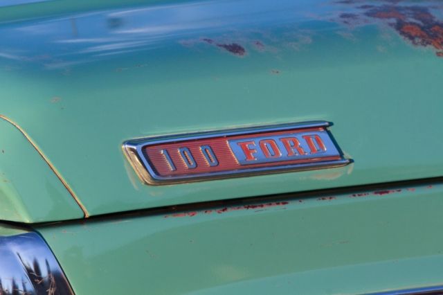 1967 Green Ford F-100