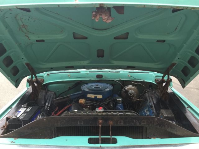 1967 Green Ford F-100
