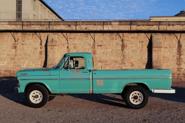 1967 Green Ford F-100