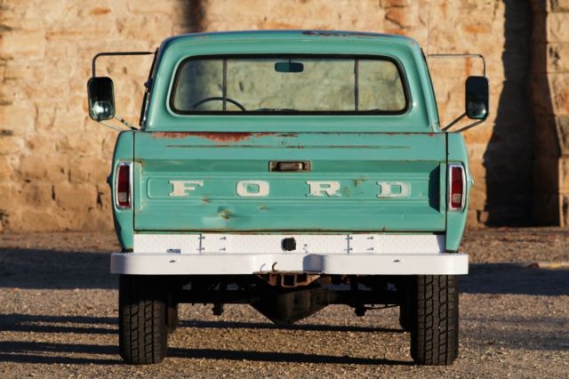 1967 Green Ford F-100