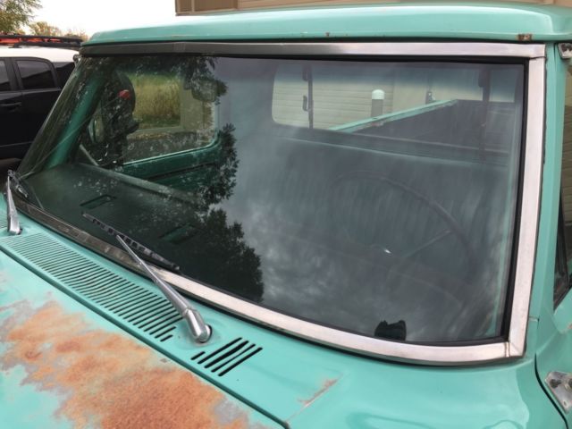 1967 Green Ford F-100