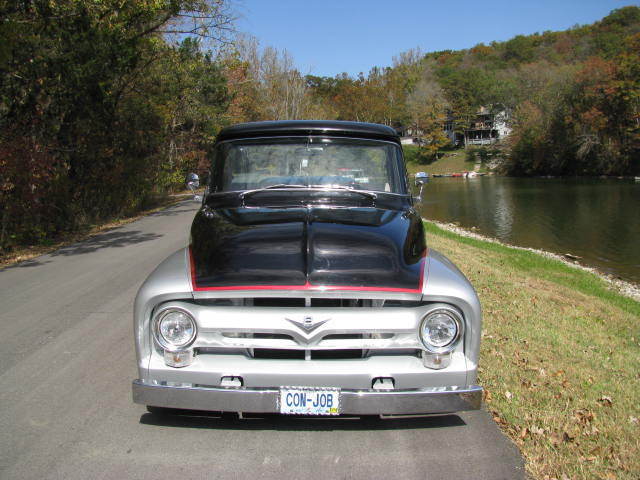 1956 Black and Silver w/ pin stripes Ford F-100