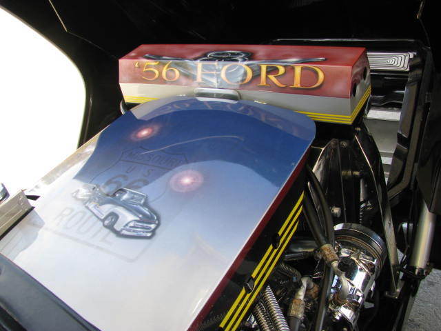 1956 Black and Silver w/ pin stripes Ford F-100