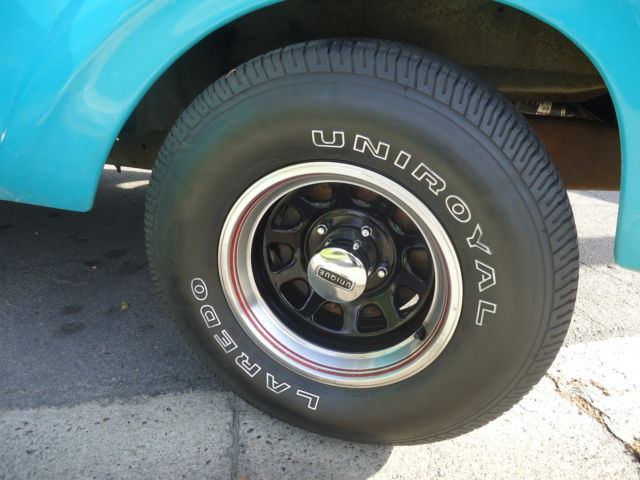 1966 Blue Ford F-100 LONG BED