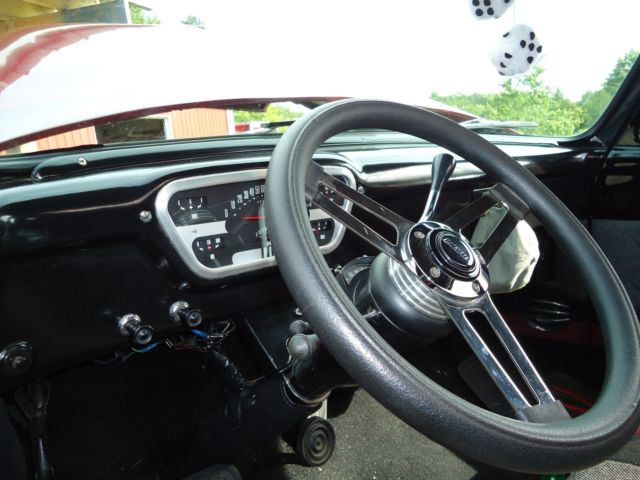 1954 Burgundy Ford F100 Standard Cab Pickup