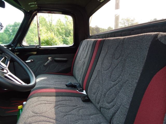 1954 Burgundy Ford F100 Standard Cab Pickup