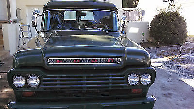 1959 Green Ford F-100 PANEL