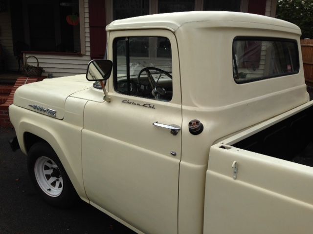 1960 prime tan Ford F-100 pickup