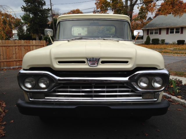 1960 prime tan Ford F-100 pickup