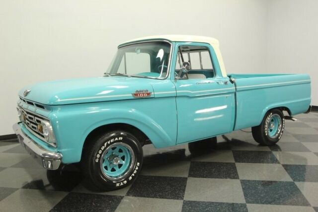 1964 Caribbean Turquoise Ford F-100 Pickup Truck