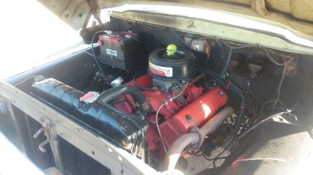 1959 Green and White Ford F-100 Truck