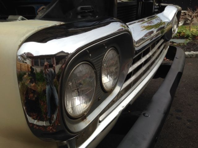 1960 prime tan Ford F-100 pickup