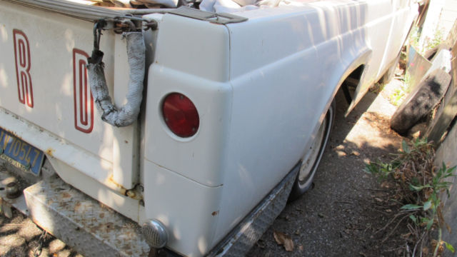 1958 White Ford F-100