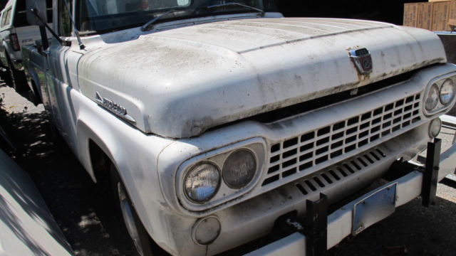 1958 White Ford F-100