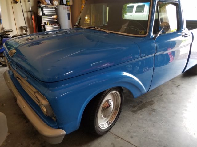 1966 Grabber blue Ford F-100 Cab & Chassis