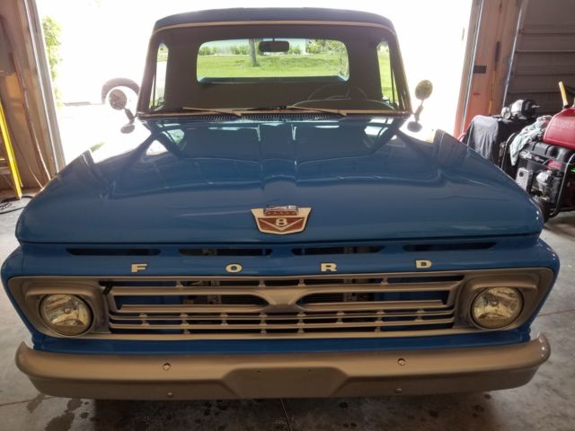 1966 Grabber blue Ford F-100 Cab & Chassis
