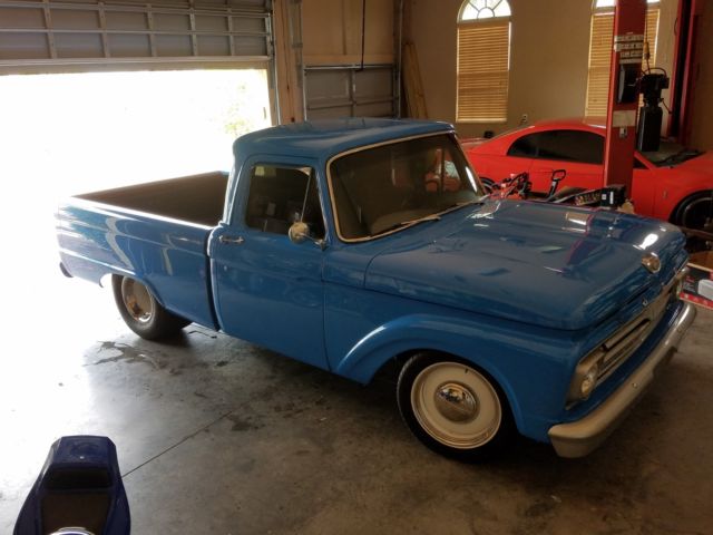 1966 Grabber blue Ford F-100 Cab & Chassis