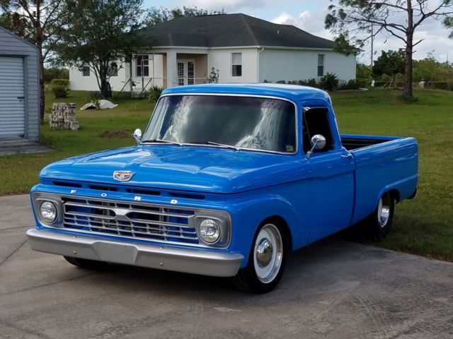 1966 Grabber blue Ford F-100 Cab & Chassis