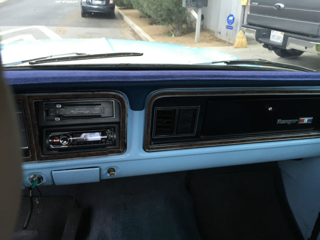 1974 Blue & White Ford Ranger Crew Cab Pickup