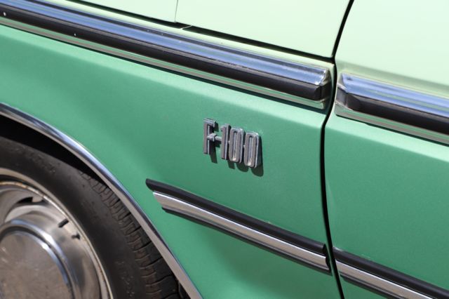 1973 Green Ford F-100
