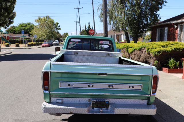 1973 Green Ford F-100