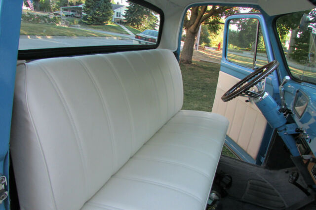 1955 Blue Ford F-100 Standard Cab Pickup