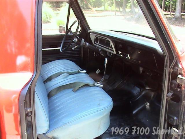 1968 Green Ford F-100 Short Bed