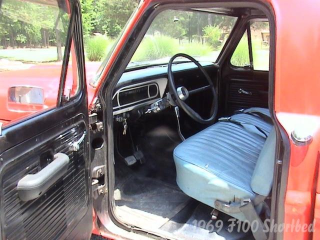 1968 Green Ford F-100 Short Bed