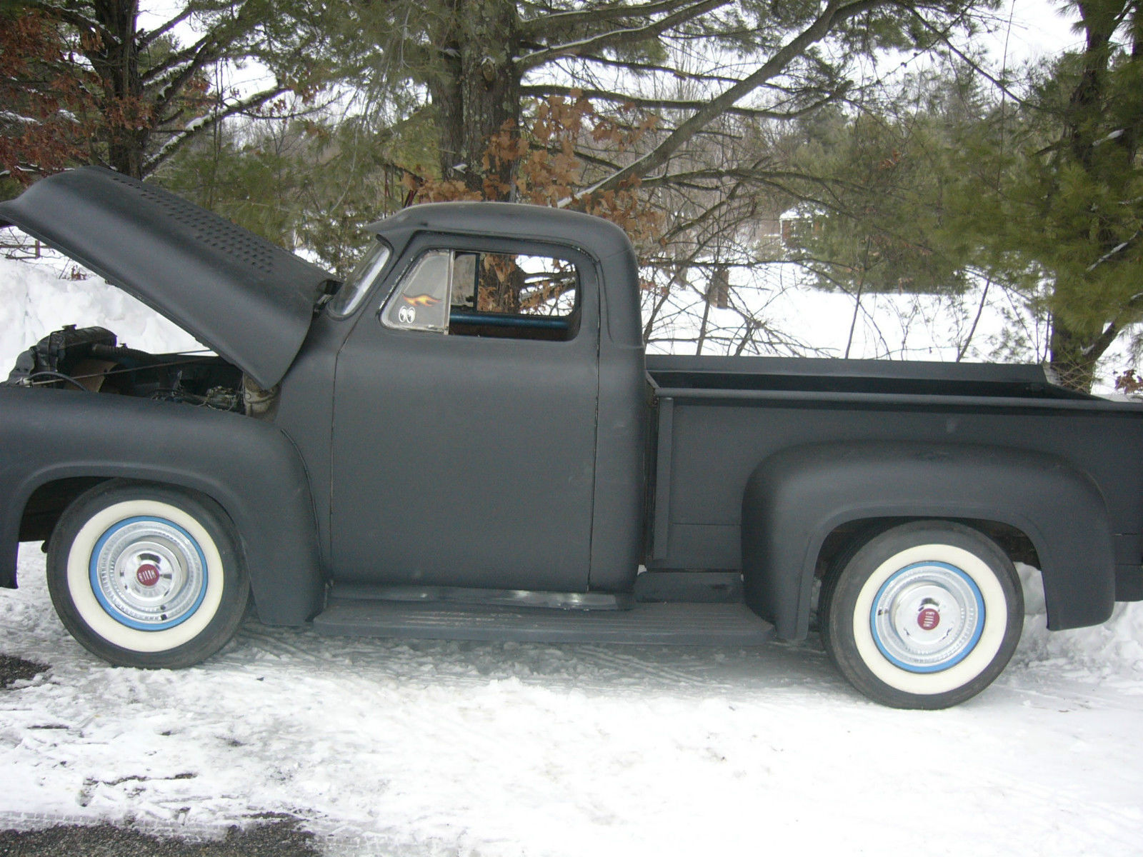 1954 Black Ford Other short bed pickup
