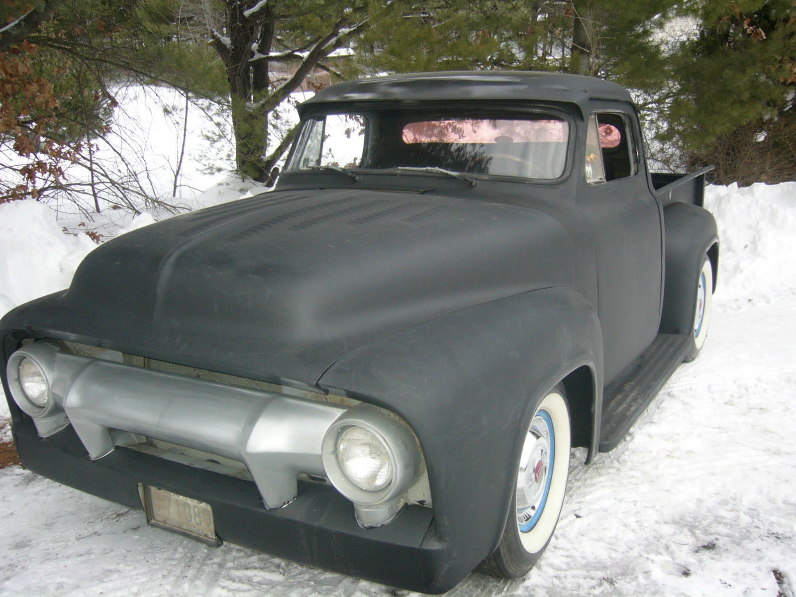 1954 Black Ford Other short bed pickup