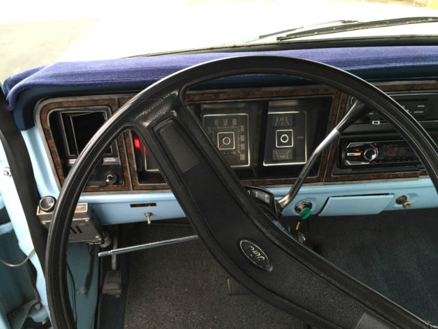 1974 Blue & White Ford Ranger Crew Cab Pickup