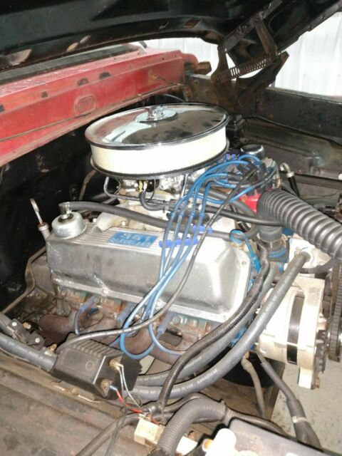 1967 Red Ford F-100 Standard Cab Pickup