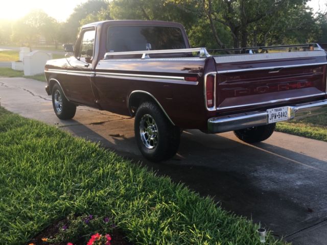 1978 Red Ford F-150 Pickup truck