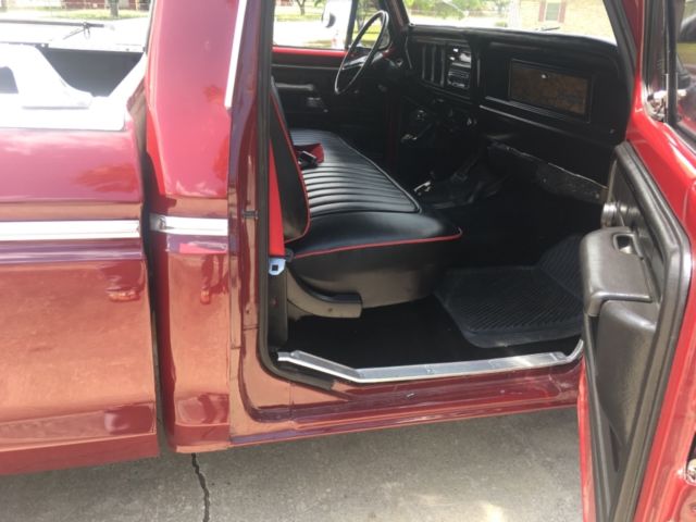 1978 Red Ford F-150 Pickup truck