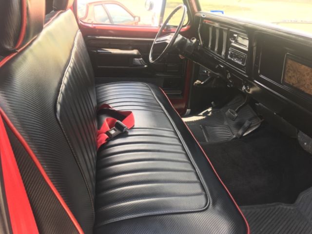 1978 Red Ford F-150 Pickup truck