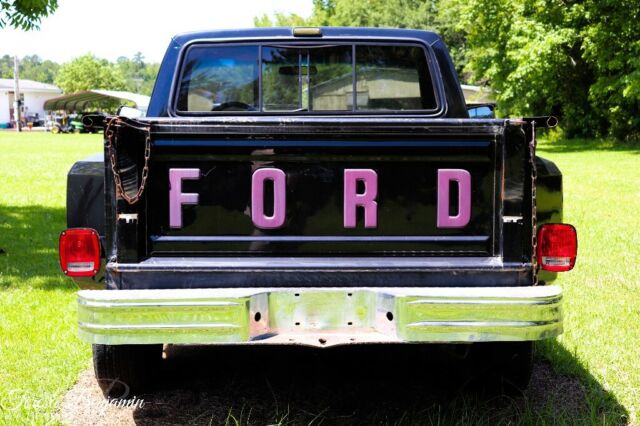 1984 Black Ford F-150 Crew Cab Pickup