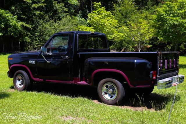 1984 Black Ford F-150 Crew Cab Pickup