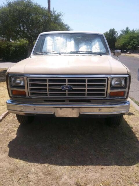 1984 Tan/Brown Ford F-150