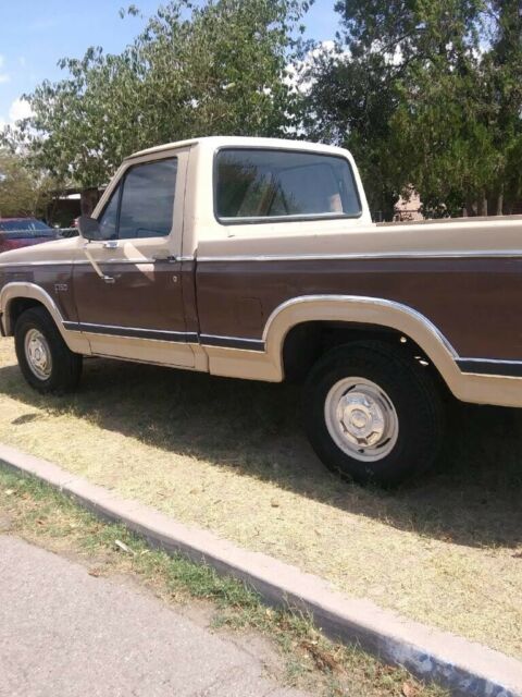 1984 Tan/Brown Ford F-150