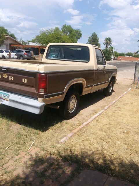 1984 Tan/Brown Ford F-150