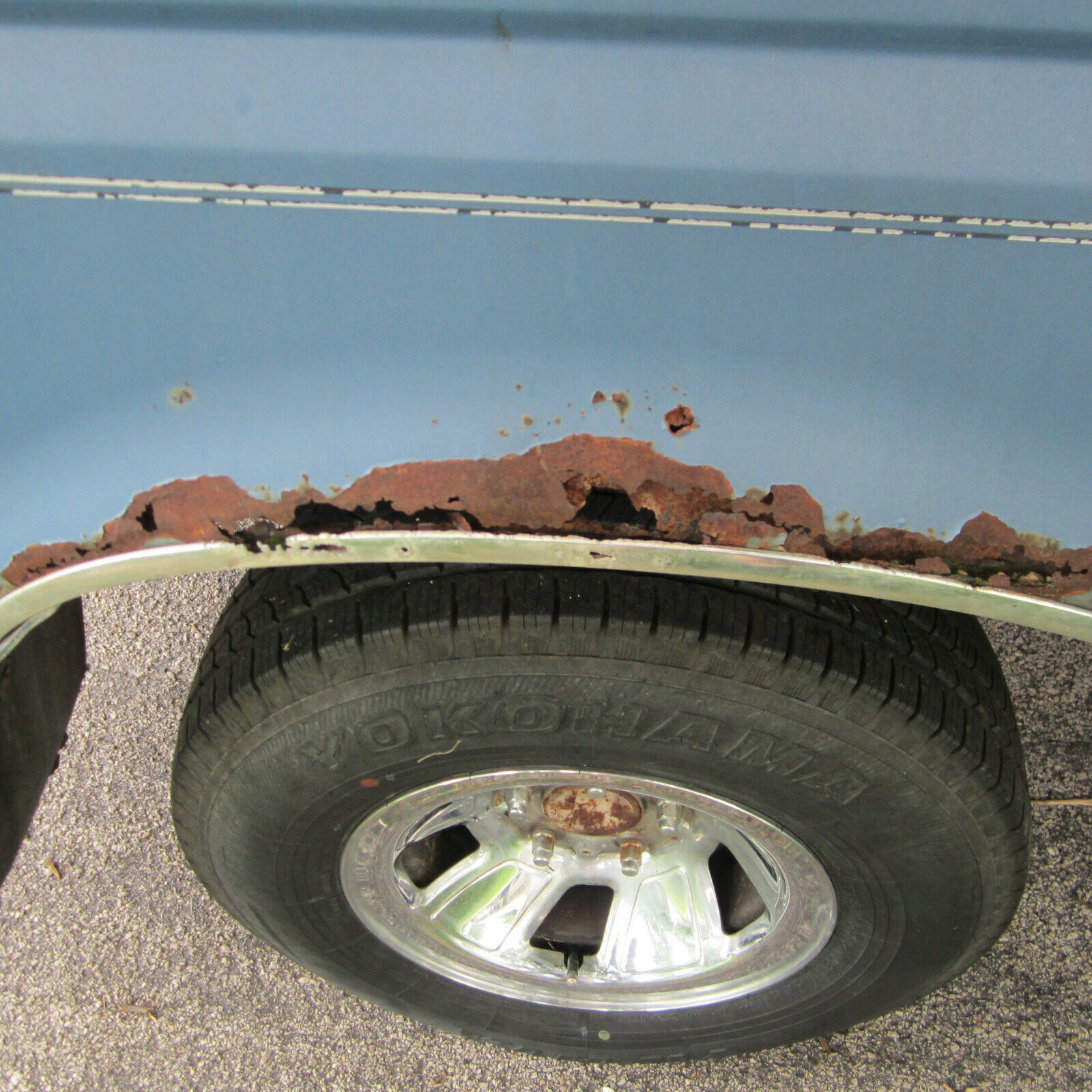 1992 Blue Ford F-150 Standard Cab Pickup