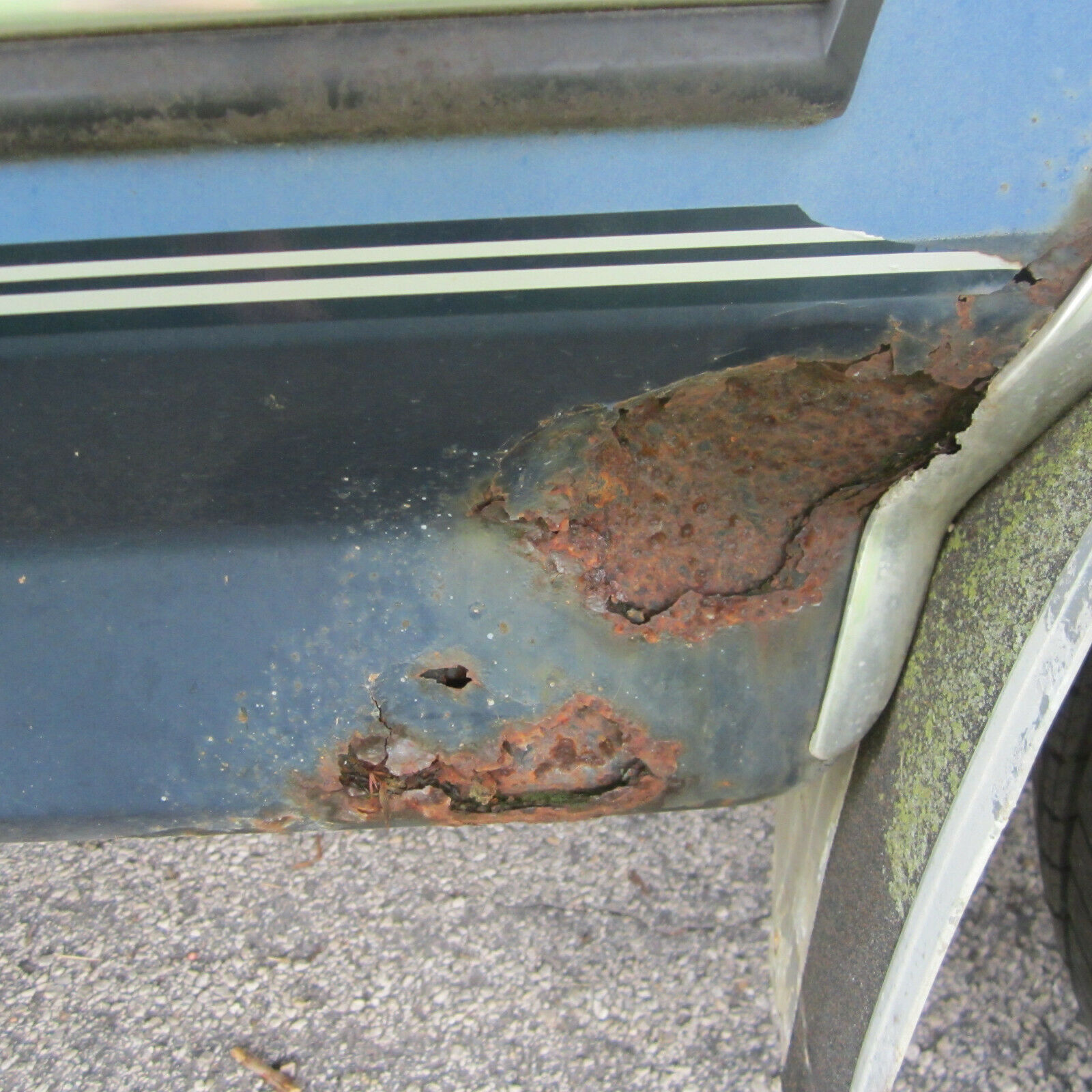 1992 Blue Ford F-150 Standard Cab Pickup