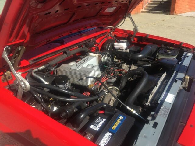 1993 Red Ford F-150 Standard Cab Pickup