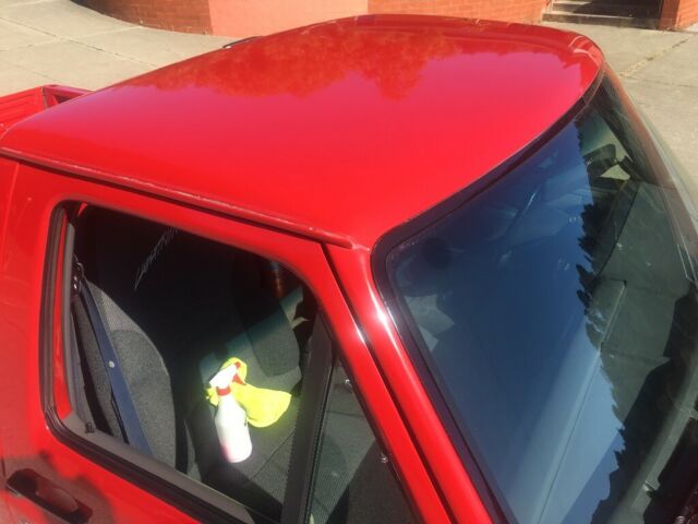 1993 Red Ford F-150 Standard Cab Pickup