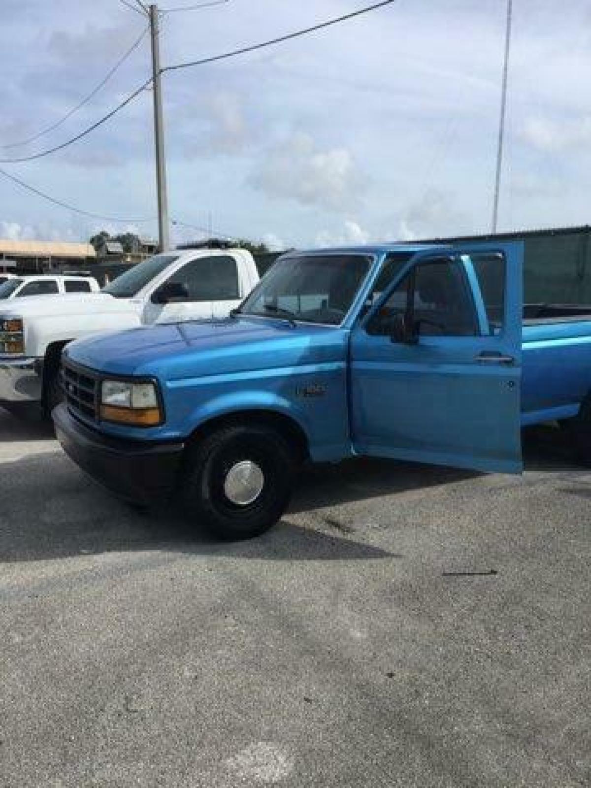 1994 Blue Ford F-150