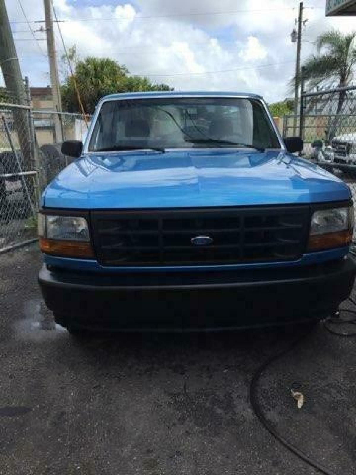 1994 Blue Ford F-150