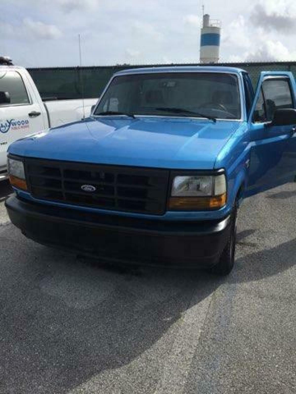 1994 Blue Ford F-150