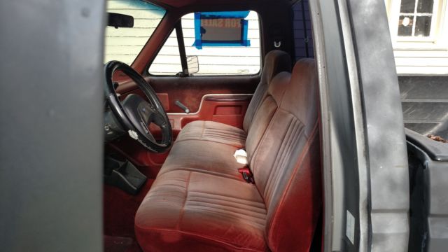 1987 Black Ford F-150 Cab & Chassis