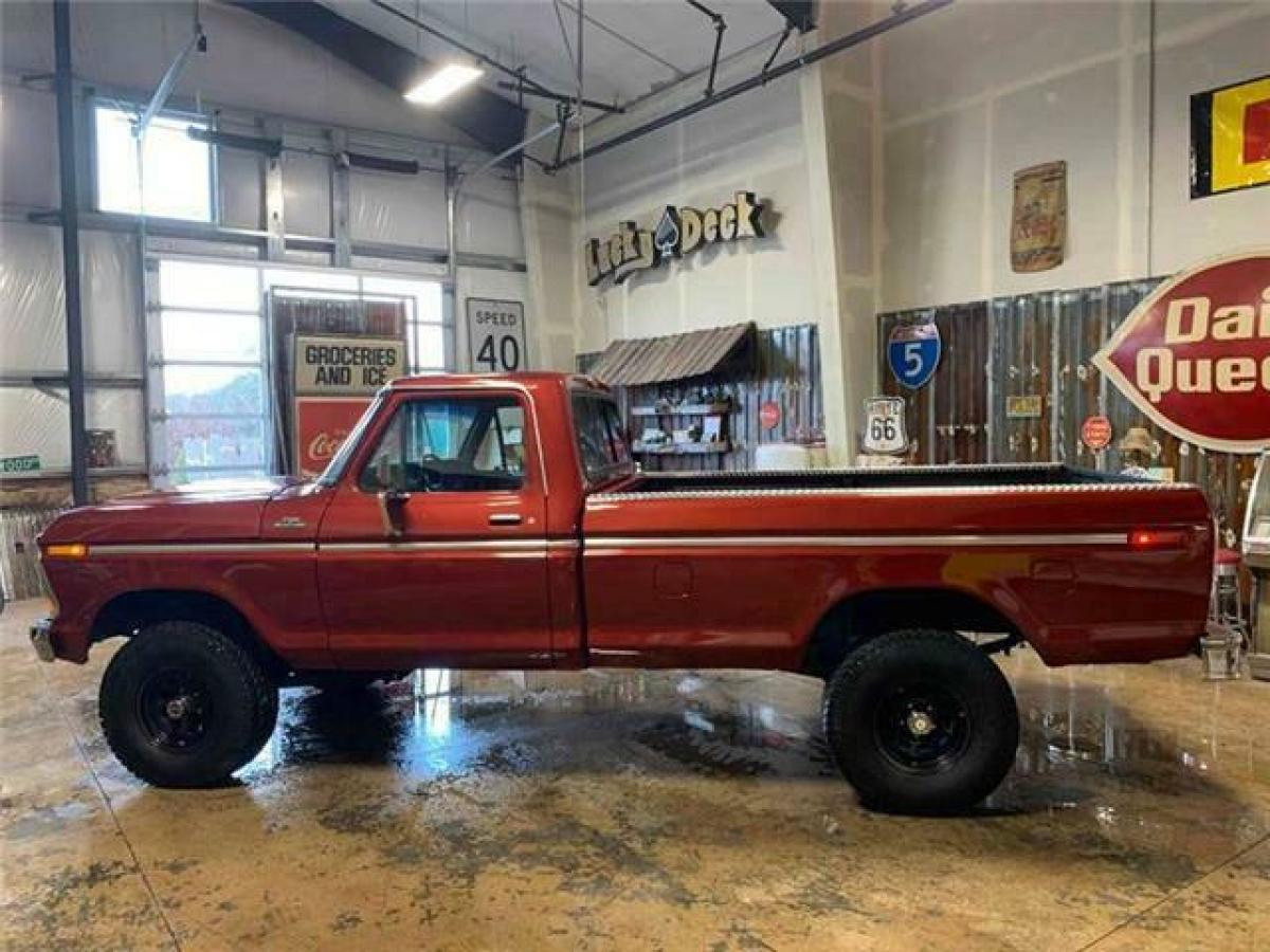 1979 Red Ford F-150 Pickup Truck